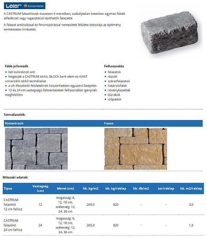 Leier Castrum Fuoco Leier Castrum Fuoco